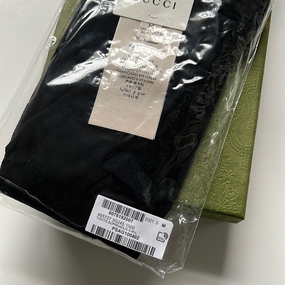 Gucci Tights Stockings Supremalis Logo - Picture 4 of 9